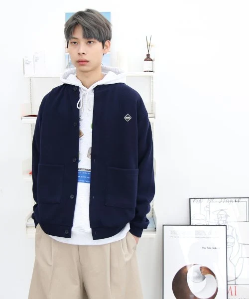 23FW KNIT FLEECE CARDIGAN - Image 3