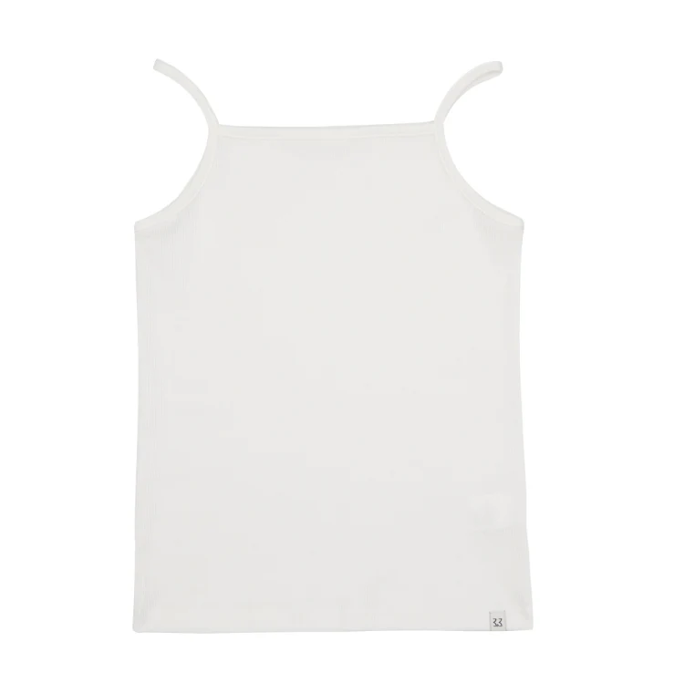 3.3 RIBBED SLEEVELESS TOP - Image 2