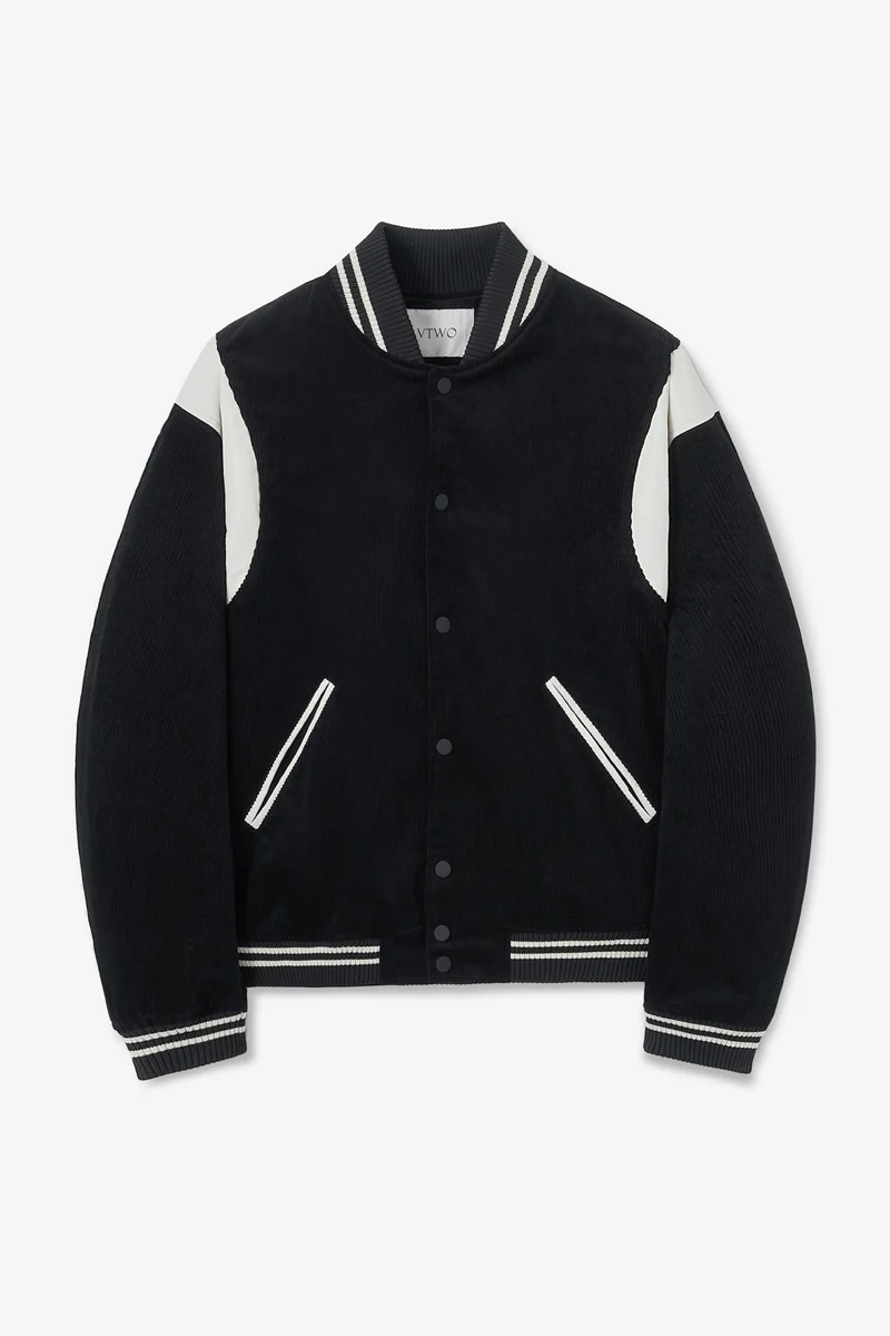 70230 CORDUROY VARSITY JACKET - Image 3