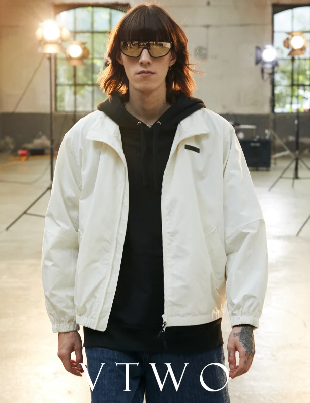 7031# LOGO COTTON JACKET - Image 5