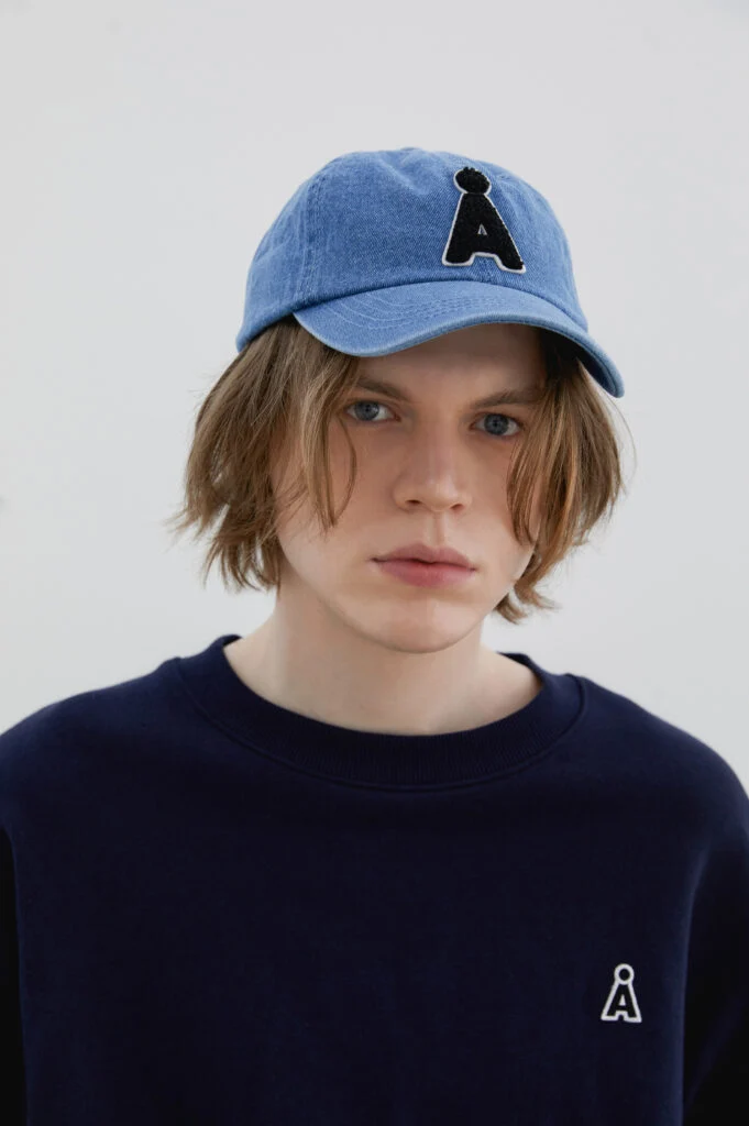 ALAND A BOUCLE BASEBALL CAP