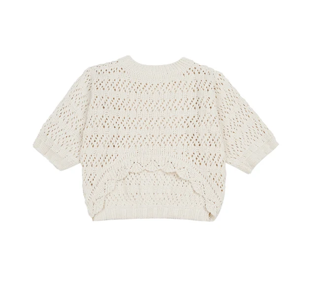 BACK CUT OUT PUNCHING KNIT - Image 4