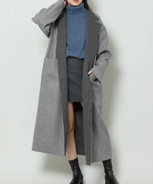 BELT SET LONG COAT - Image 5