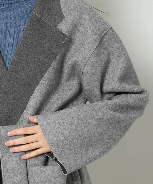 BELT SET LONG COAT - Image 6