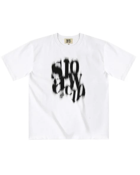 BLURRY LOGO T-SHIRT - Image 4
