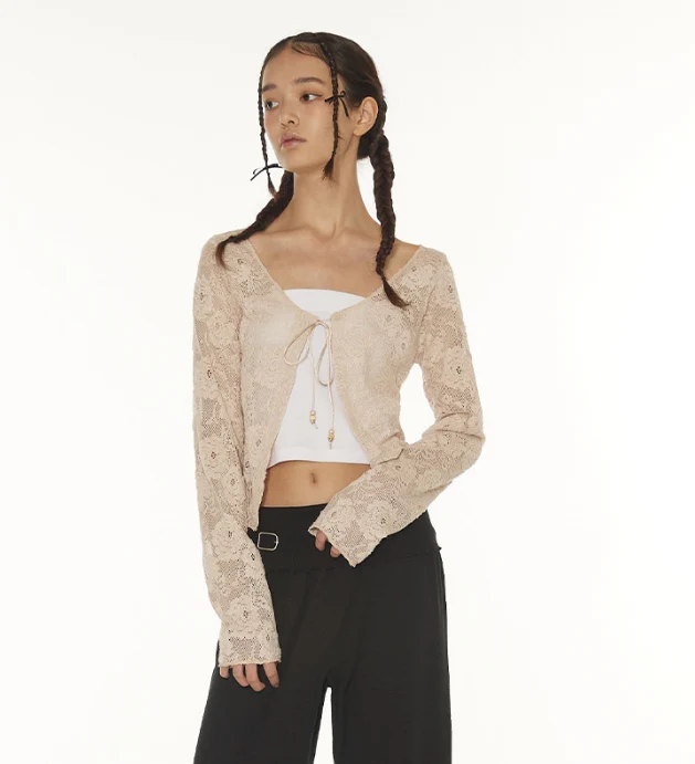 BOHEMIAN LACE CARDIGAN - Image 2