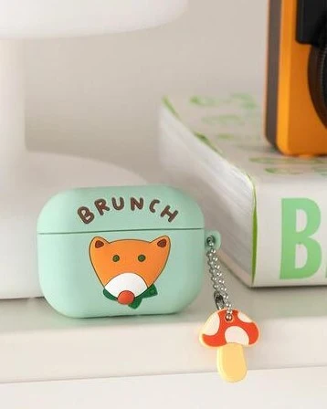 BRUNCH BROTHER AIRPODS PRO CASE KEYRING SET 16000_SILICONE F - Image 3