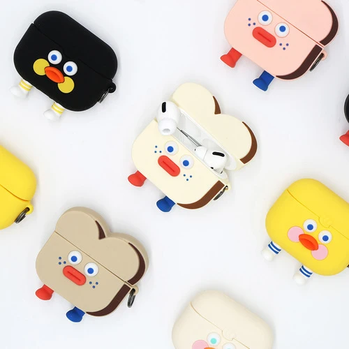 BRUNCH BROTHER AIRPODS PRO SILICON CASE _TOAST - Image 2