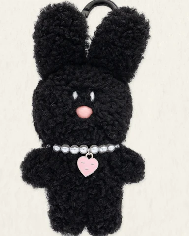 BRUNCH BROTHER BOUCLE KEYRING 13000_TORI BLACK - Image 2