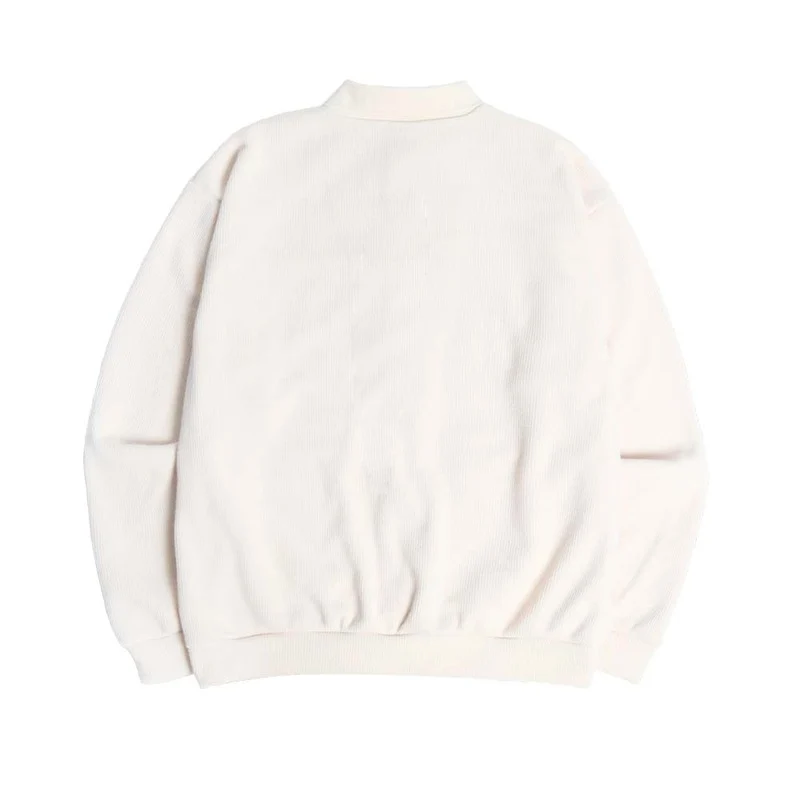 COLLAR KNIT FLEECE CARDIGAN - Image 2