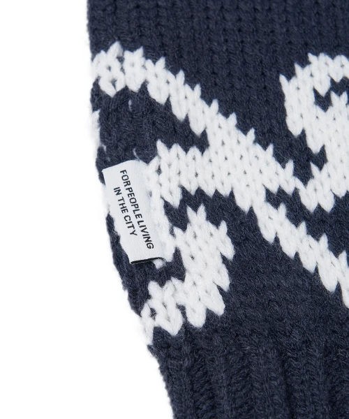 COWICHAN DRAWING LOVE KNIT CARDIGAN - Image 10