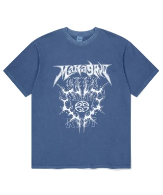 FLAME HEART PIGMENT TEE - Image 5