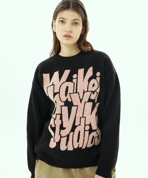 LOGO TYPOGRAPHY KNIT - Image 3