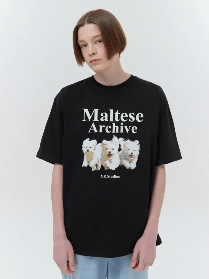 MALTESE ARCHIVE HALF SLEEVE TSHIRT