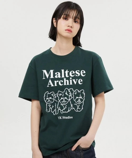MALTESE ARCHIVE LINE GRAPHIC HALF SLEEVE TSHIRTS - Image 3