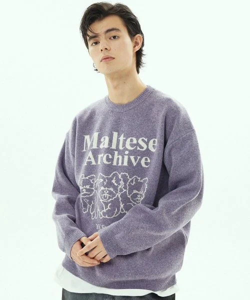 MALTESE ARCHIVE LINE GRAPHICS KNIT - Image 8