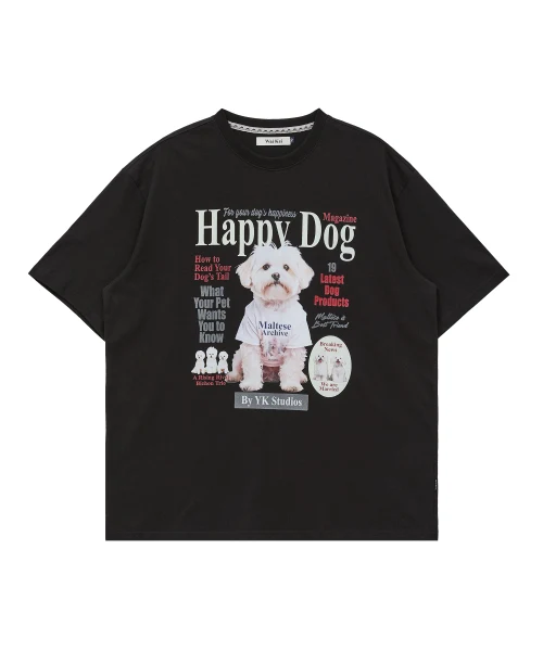 MALTESE MAGAZINE HALF SLEEVE T-SHIRT - Image 6