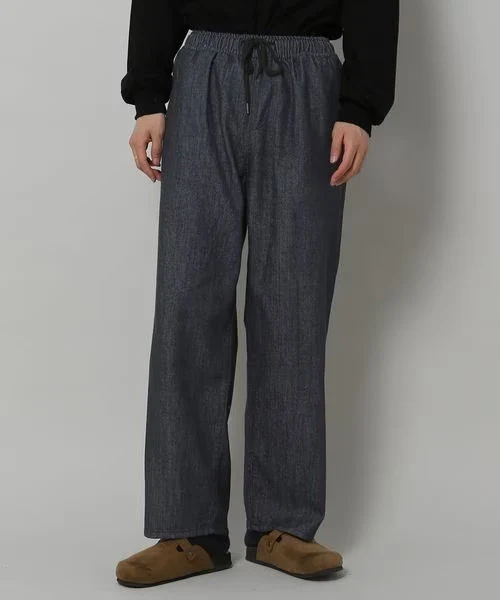 MEN'S BANDING DENIM PANTS