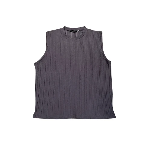 MEN'S PLEATED SLEEVELESS - Image 4