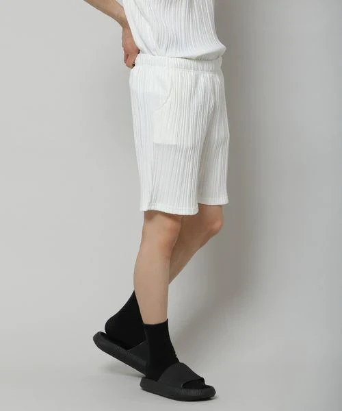 MEN'S PLEATS SHORTS - Image 6