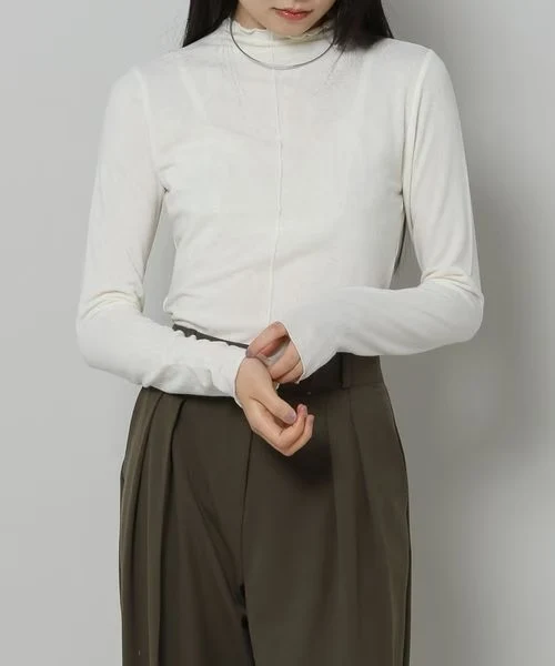 MERROW EDGE HALF NECK TOP