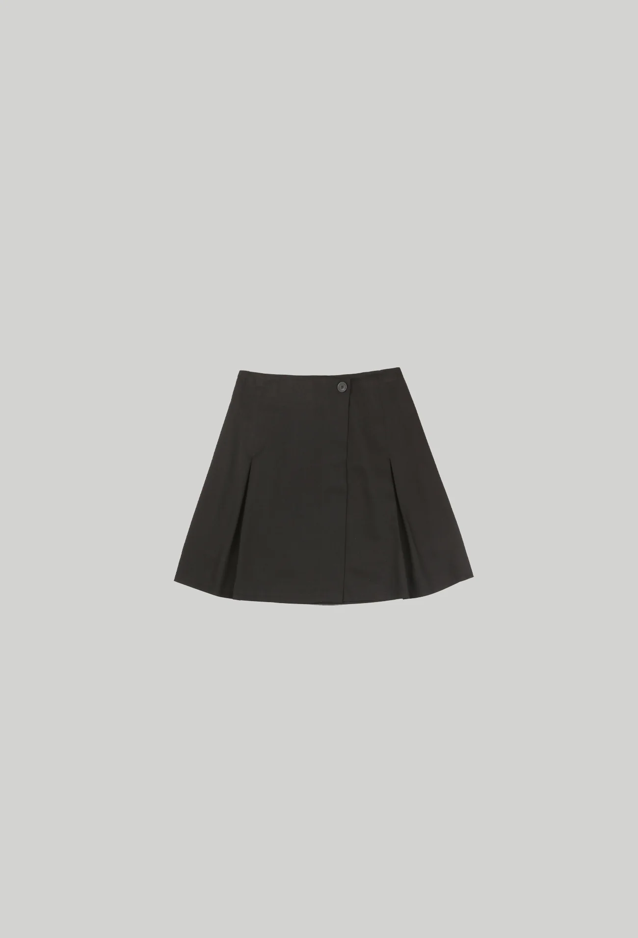 ONE BUTTON WRAP SKIRT - Image 3