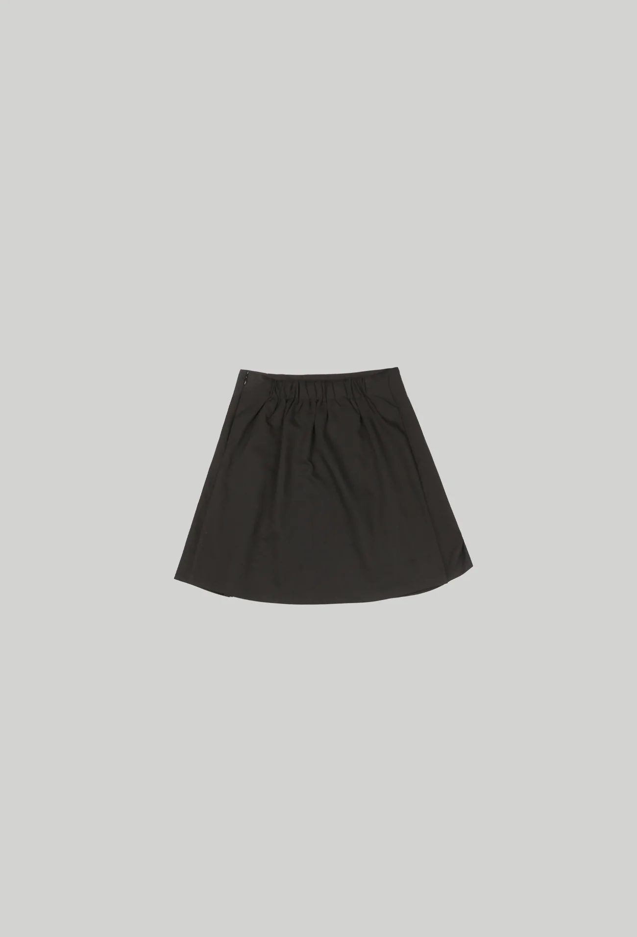 ONE BUTTON WRAP SKIRT - Image 4