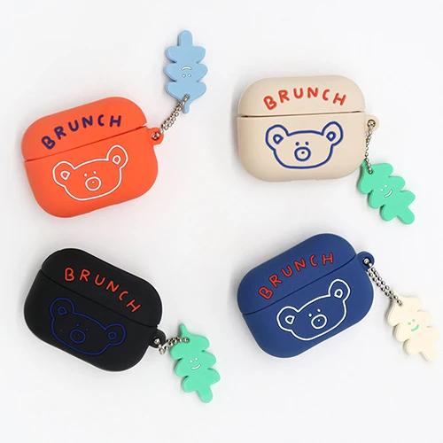 (RESTOCK) BRUNCH BROTHER BASIC AIRPODS PRO SILICON CASE - Image 3
