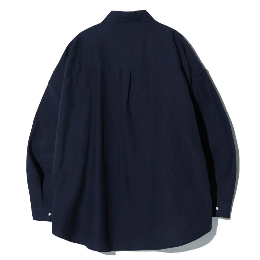 OVERSIZE LOGO LINEN SHIRT - Image 15