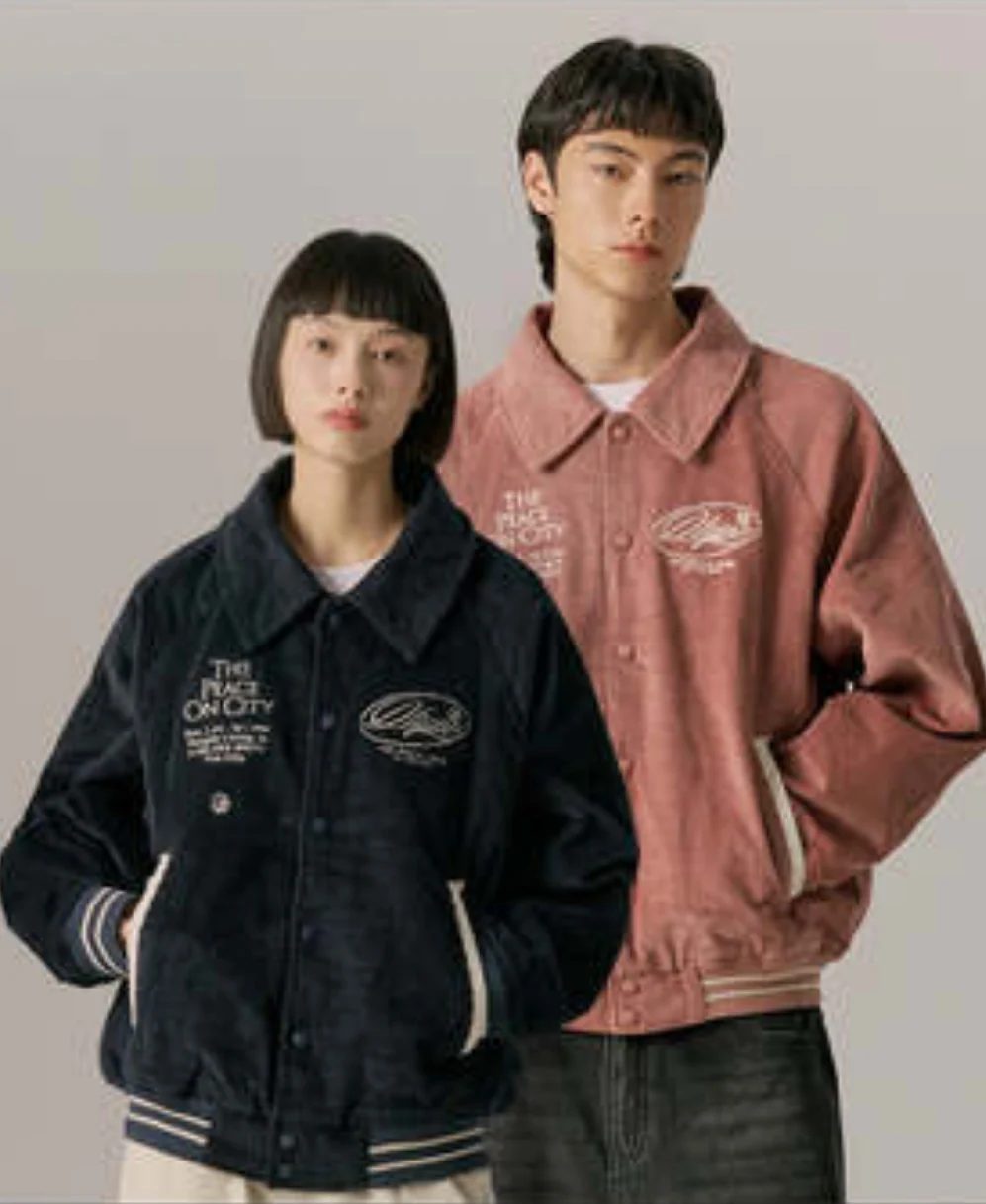 PADDED CORDUROY RAGLAN JACKET