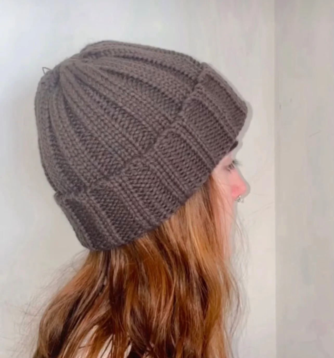 RIBBED KNIT BEANIE - Image 5
