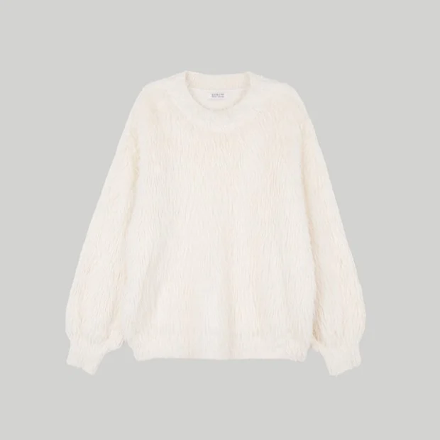 SOFT FEATHER KNIT TOP - Image 3